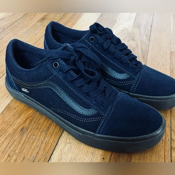 Vans Men's BMX Old Skool Sneakers- dark blue - Picture 5 of 8